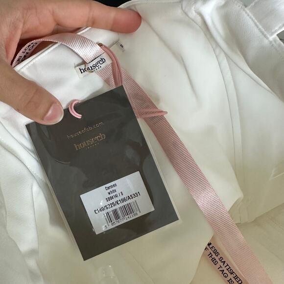 House of CB Carmen white bustier sundress Size Small - Picture 2 of 7